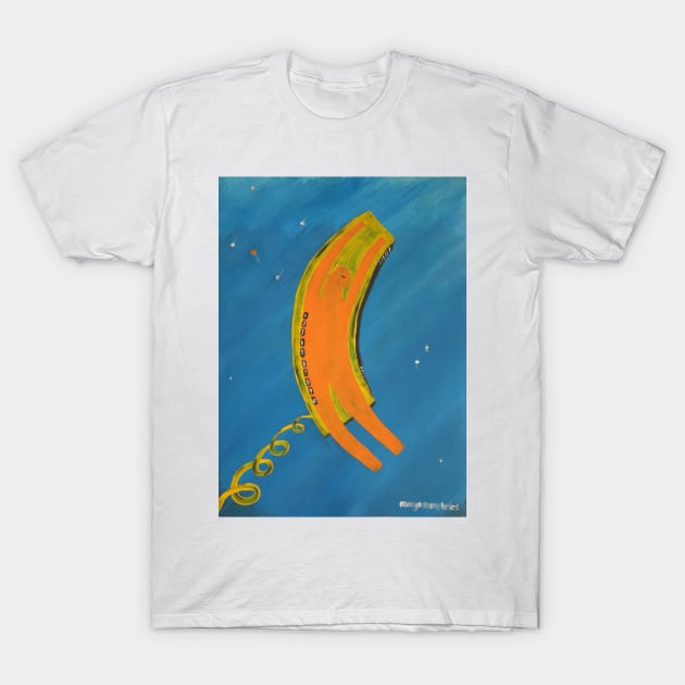 Click Here T-Shirt by Margo Humphries Art